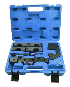 Набор фиксаторов для двигателей BMW, 8 предметов(M40/ M42/ M50/ M60/ M62/ M70), в кейсе RF-908G3