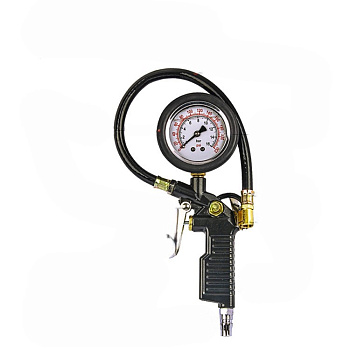 Пистолет подкачки с жидкостным манометром