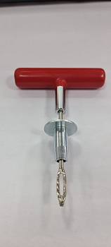 Шило для вставки жгутов с ограничителем и обрезенинной ручкой сталь