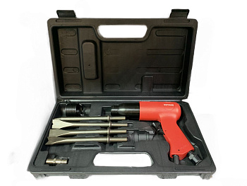 Пневмомолоток с набором зубил RT-3502K