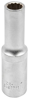 Головка глубокая 11мм 1/2" 12гр. F-5497711