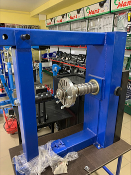 Стенд для правки литых дисков 603А