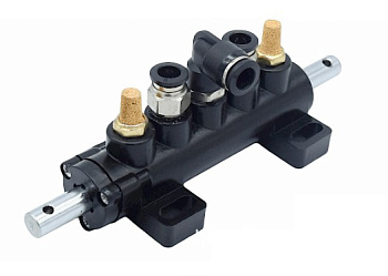 Пятиходовой пластиковый клапан 4 крепления (B)