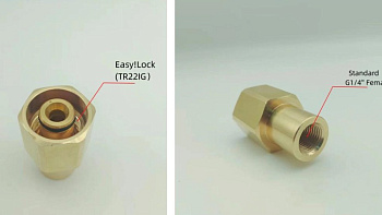 Адаптер 1/4внут - EASY!Lock TR22внут.