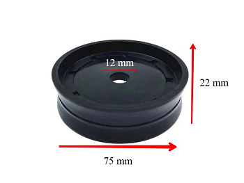 Поршень цилиндра стола D75