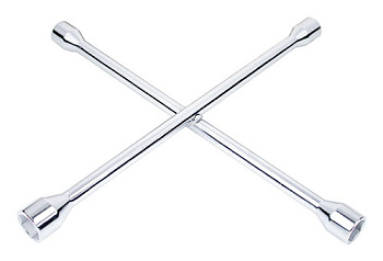 T41724 Ключ балонный крестовый 17Х19Х21Х23 мм,500 мм