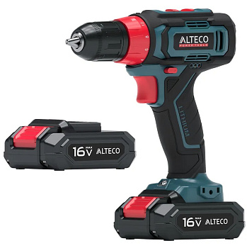 Аккумуляторная дрель-шуруповерт ALTECO CD 16-28 X2