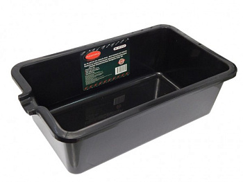 Емкость пластиковая прямоугольная для слива отработанного масла и технических жидкостей 6л